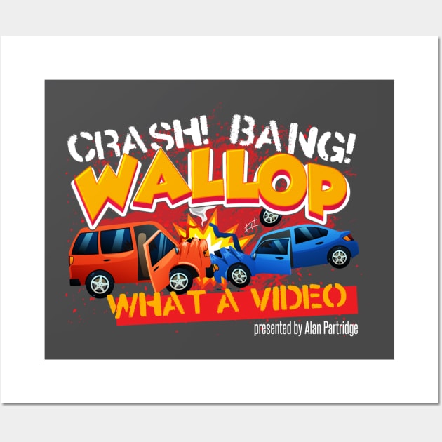 Crash Bang Wallop What a Video Wall Art by Meta Cortex